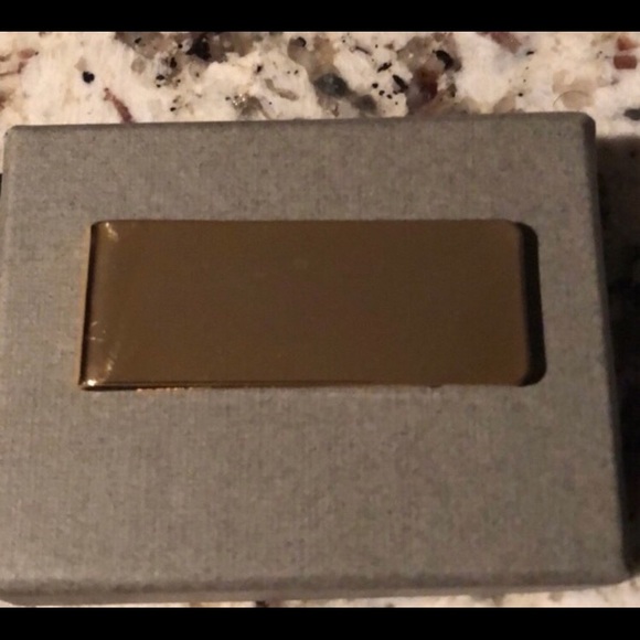 New gold plated money clip with gift box - Picture 4 of 5